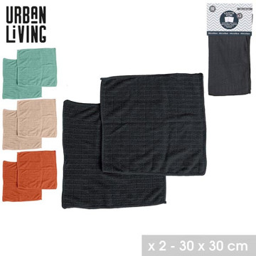 CHIFFON X 2 30X30 ASSORTIS