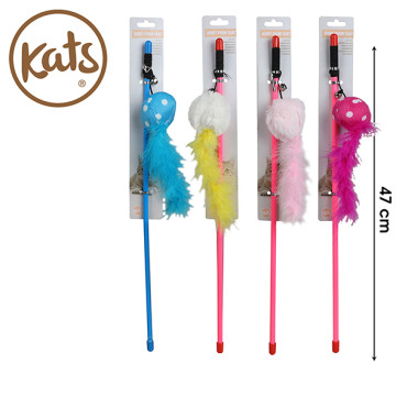 JOUET CHAT PLUME 100CM
