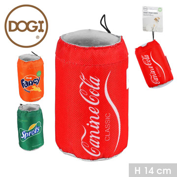 JOUET CHIEN CANETTE SODA