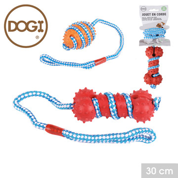 JOUET CHIEN CORDE ASSORT