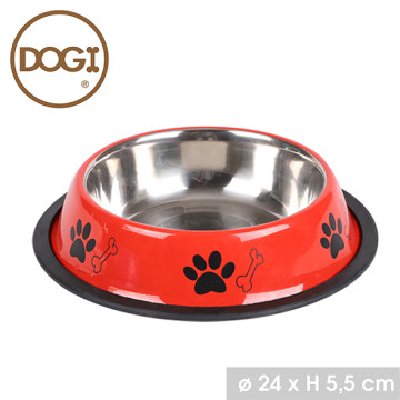 GAMELLE CHIEN DECORE D.24CM...