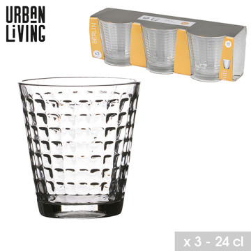 VERRE EAU 24CL X 3 BERLIN