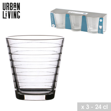 VERRE EAU 24XL X 3 LONDON
