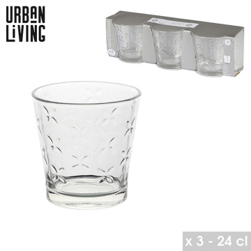VERRE EAU 24CL X 3 AMSTERDAM