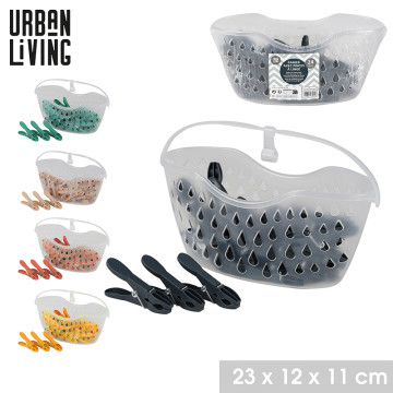 PANIER X 24 PINCES LINGE...