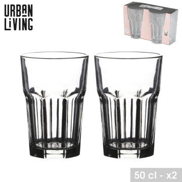 VERRE EAU 50CL X 2 VEGAS