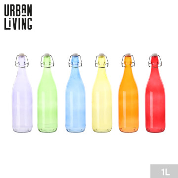 BOUTEILLE VERRE 1L COULEURS